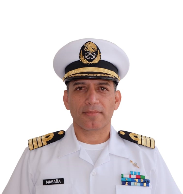 Foto de Capitán de Navío Bernardo Pineda Peña